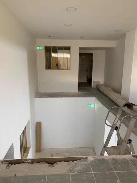 Centre de bien-être – Centre Équilibre, Grenoble (38) - escalier avant travaux