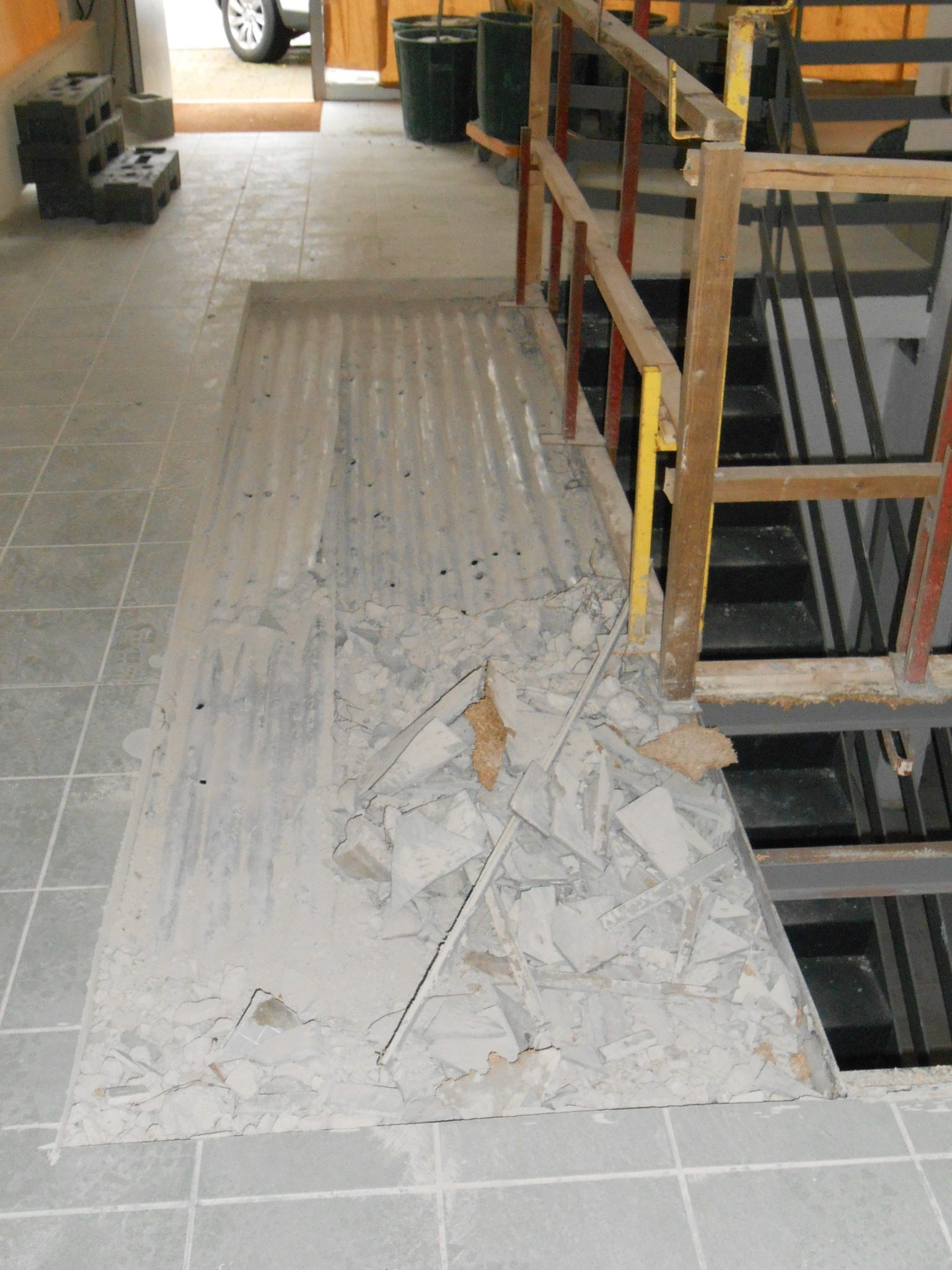 Centre de bien-être – Centre Équilibre, Grenoble (38) - travaux de trémie