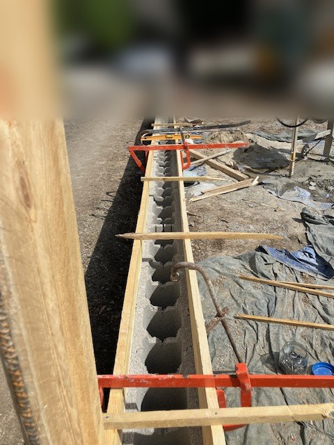 Travaux d'aménagement extérieur